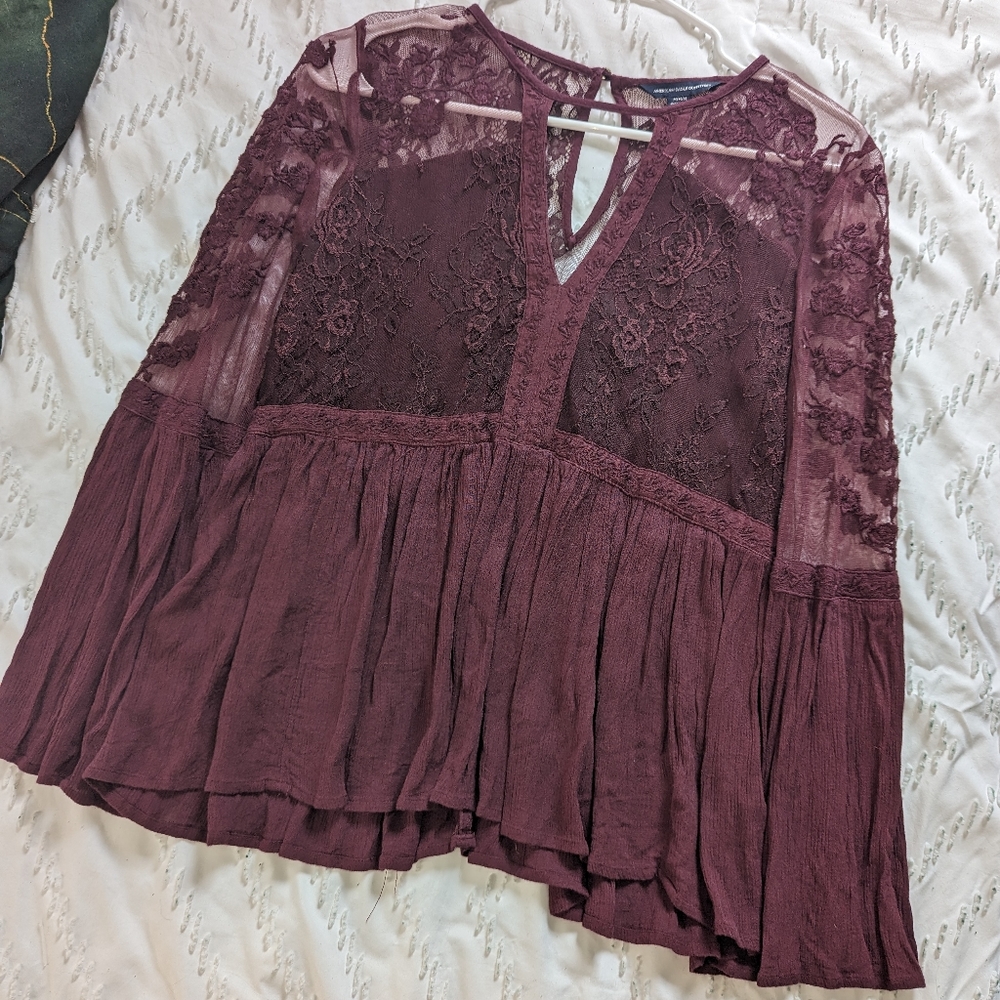 American Eagle boho top